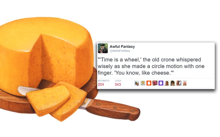 Cheese tweet