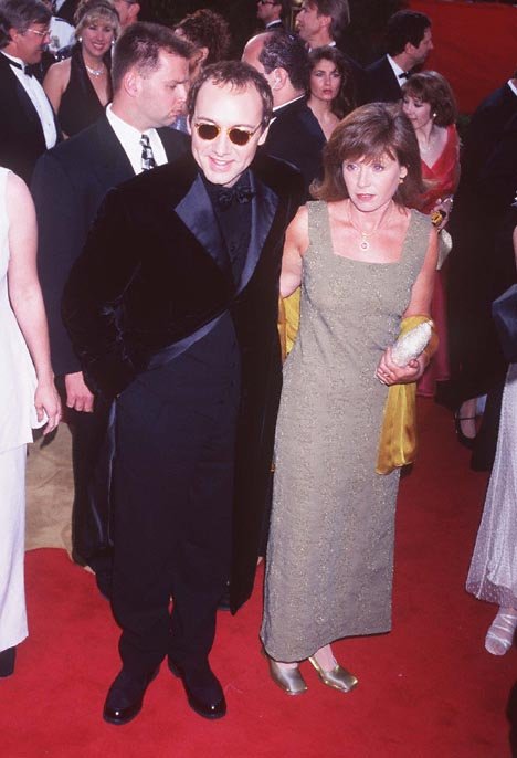 Kevin Spacey attending the Academy Awards in 1997 with his girlfriend Dianne Dreyer. The pair dating for 8 years until 2000. Spacey has kept his personal life completely private throughout his career.