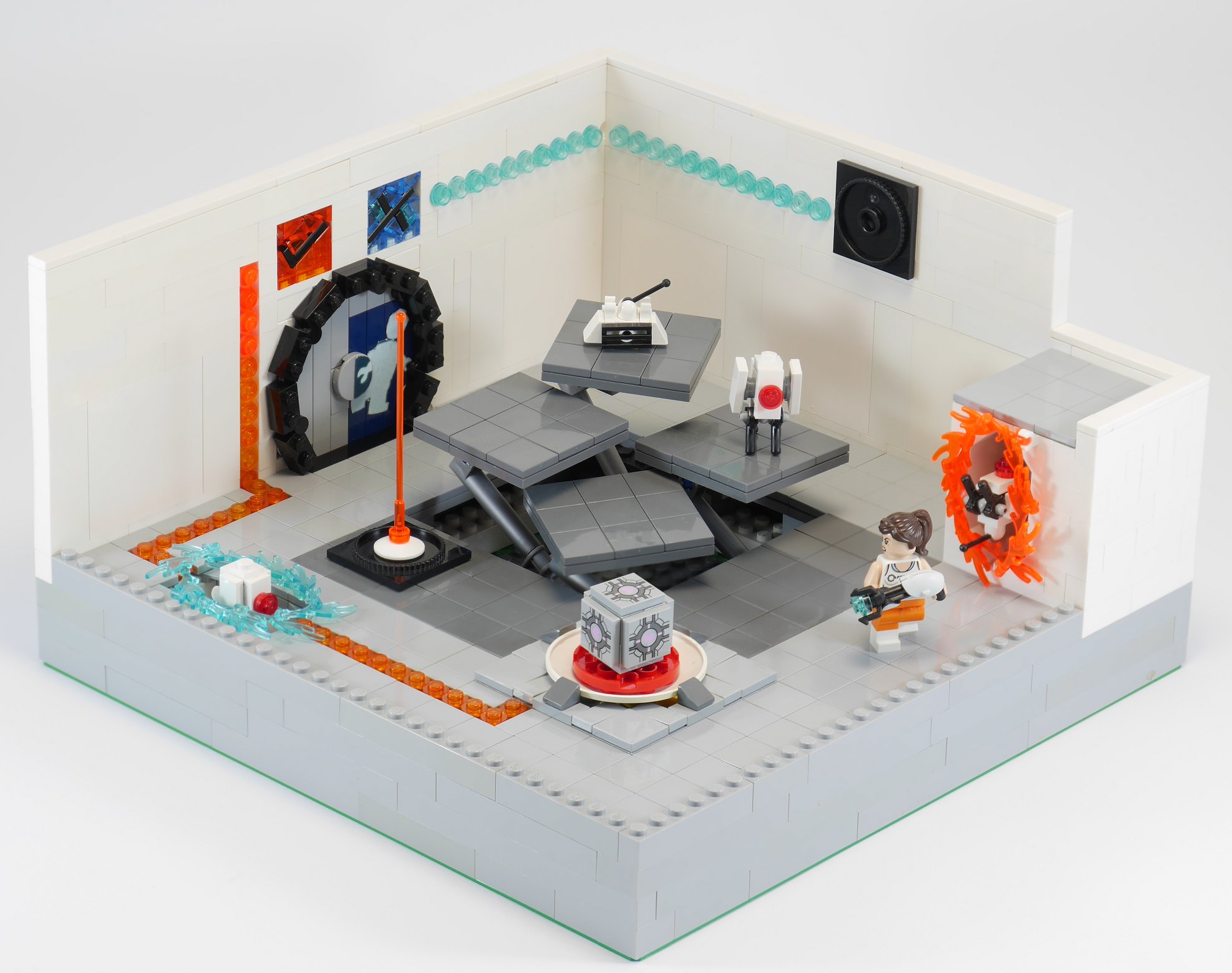 lego portal moc