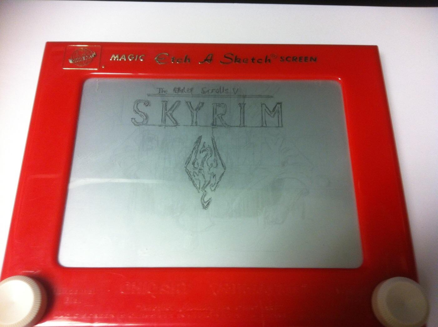 skyrim etch a sketch - Magic Cich A Sketch Screen The der Scrollsy