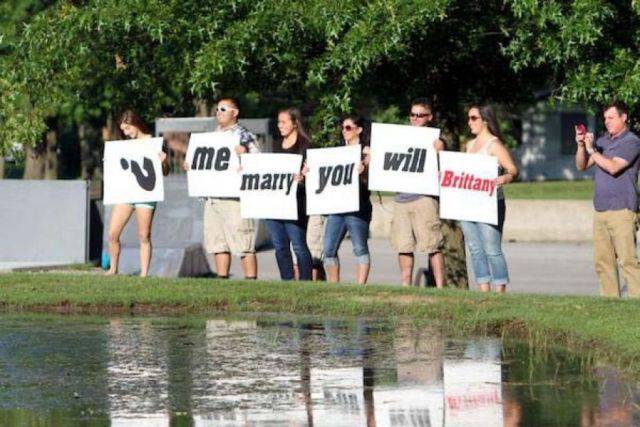 worst marriage proposal - will marry you Brittany