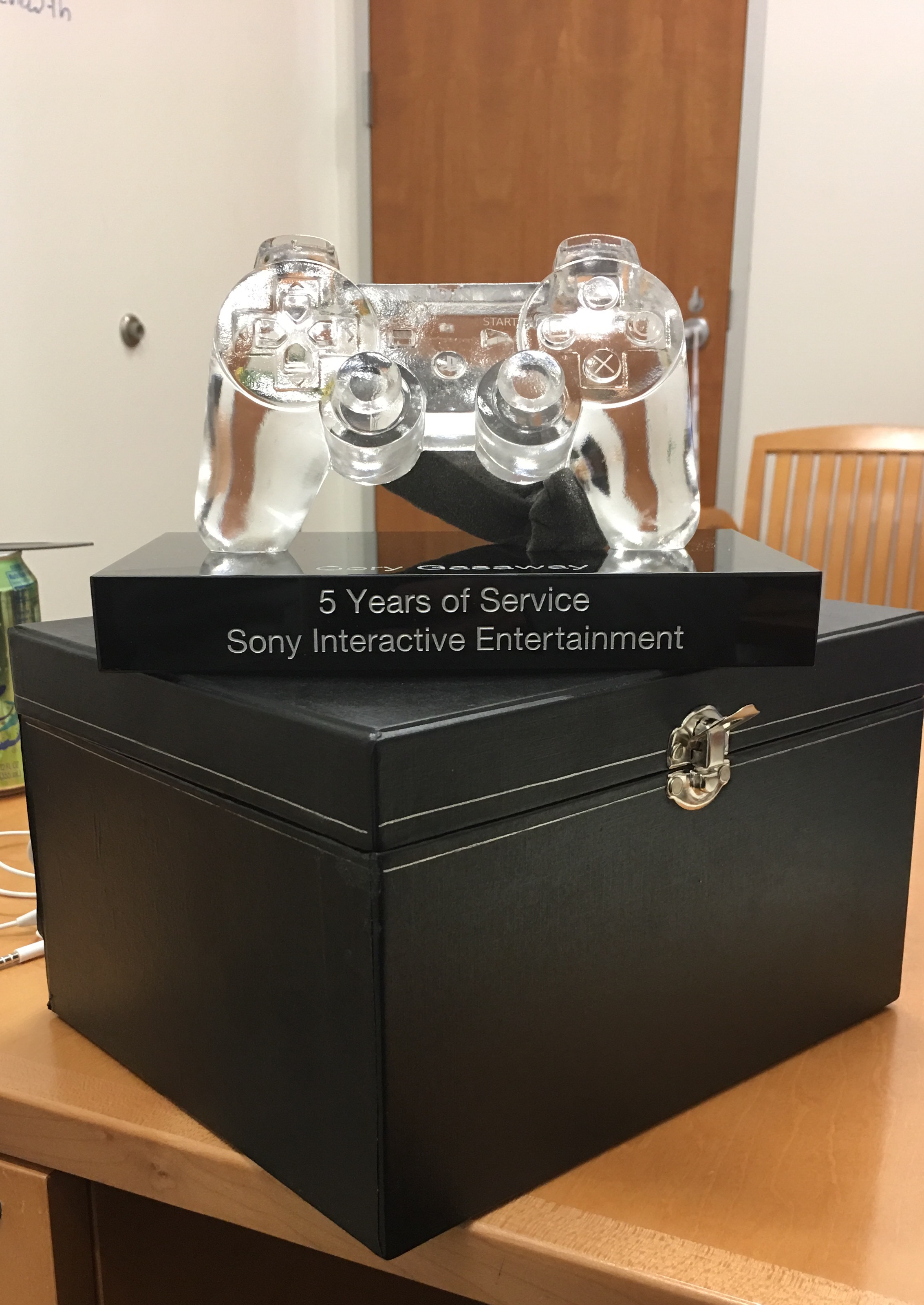 This employee got this for 5 years in Sony, but it started with...