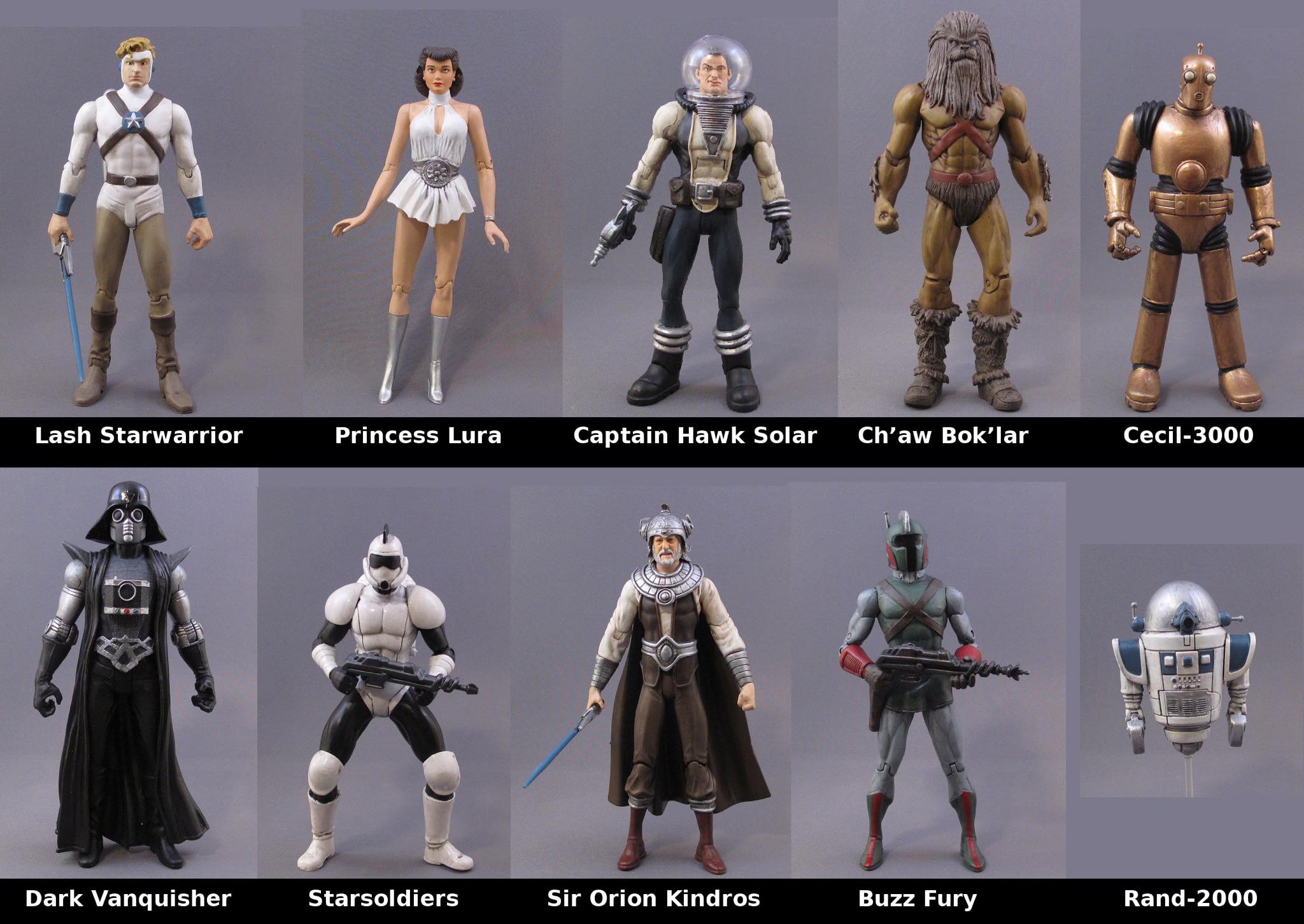 Star Wars Re-imagined In All Sort Of Settings As Toys... Sorry, Action Figures.