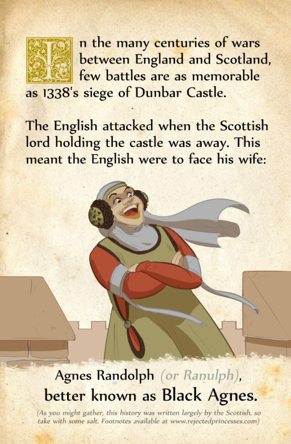 The Scottish Legend Of Black Agnes, Defender of Dunbar Castle Sound Like An Awesome Story