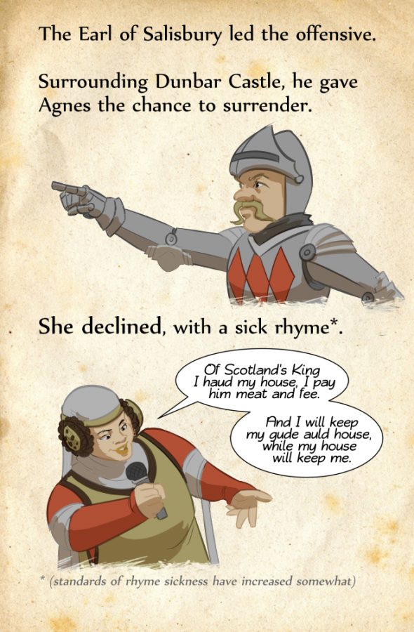 The Scottish Legend Of Black Agnes, Defender of Dunbar Castle Sound Like An Awesome Story