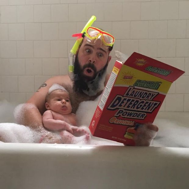 This Guy Takes Being A Dad Seriously