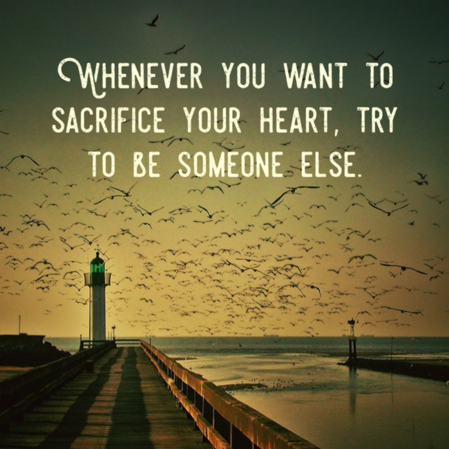 motivational quote ive learned that people will forget what you said - Whenever You Want To Sacrifice Your Heart, Try To Be Someone Else.