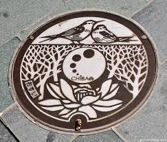 manhole covers - Chiba