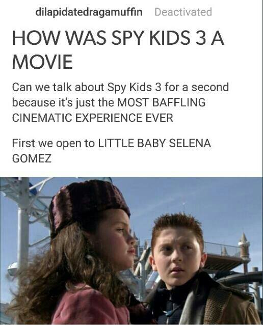 Guy Discuses The Absurdity Of Spy Kids 3