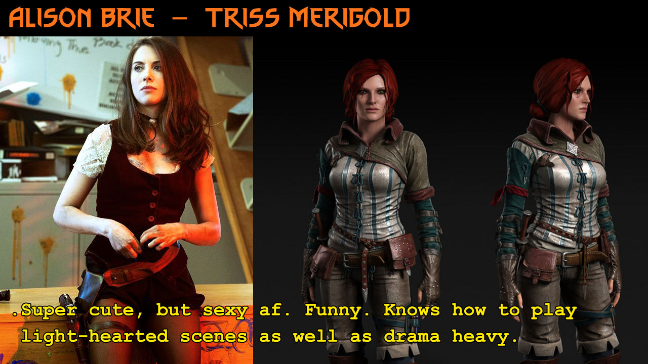 This is a question do you rather want the Triss from the books or the games?