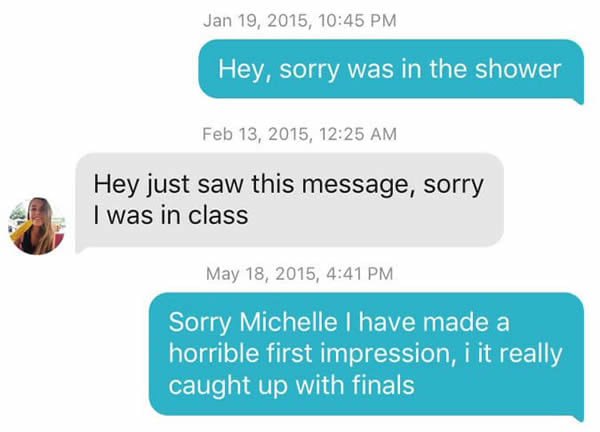 Two Strangers On Tinder Kept Up A Joke For Years Without Ever Actually Meeting