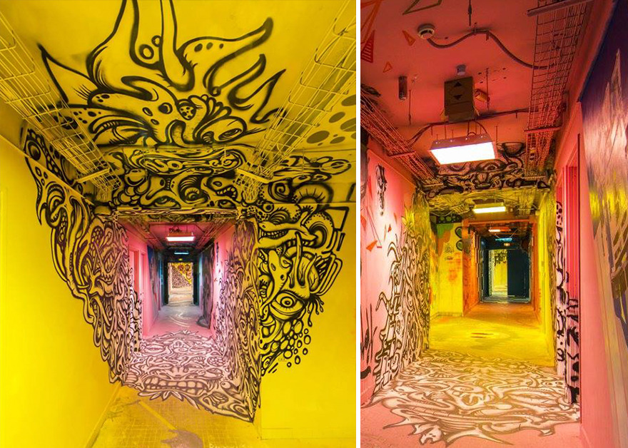 When Paris School Asked 100 Graffiti Artists To Paint It Before Renovation They Never Expected The Result To Be This Astonishing