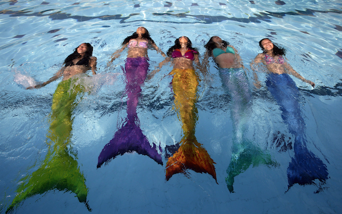 Now we get weird with Mermaid Swimming Academy. The Philippine based school lets you put on a tail and learn to swim mermaid style, no joke.