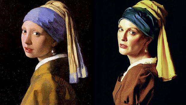 Girl With A Pearl Earring by Johannes Vermeer, 1665.
