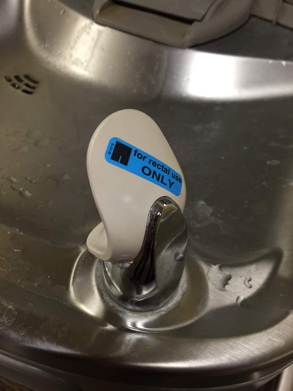 Guy Gets His Hands On A Label Maker And Does The Obvious Thing