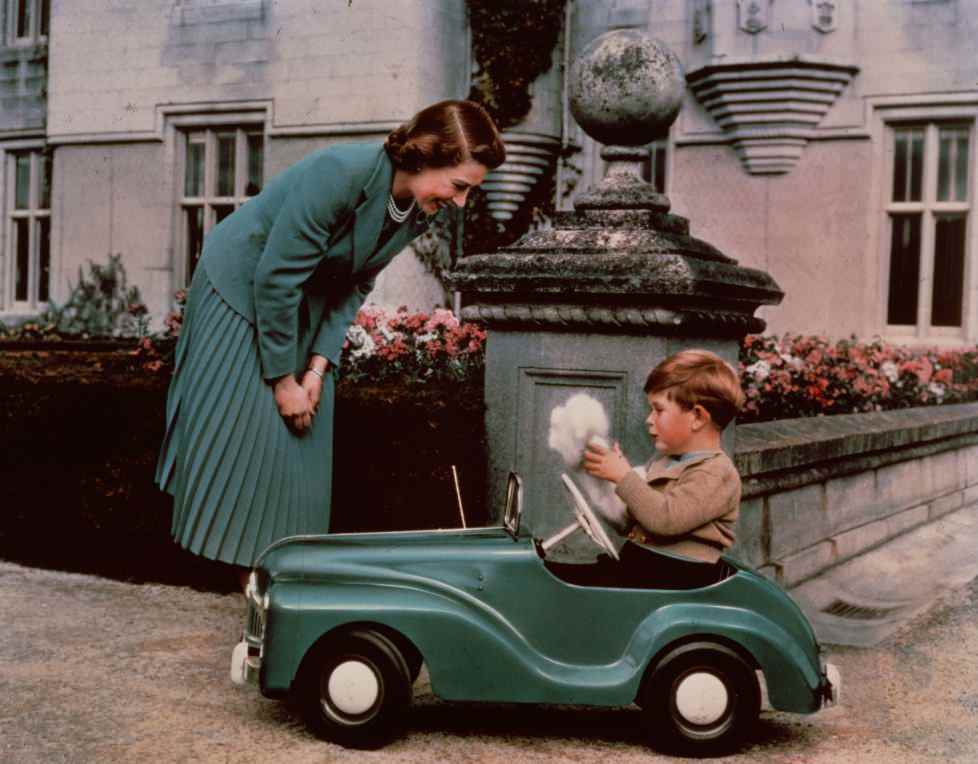 prince charles pedal car