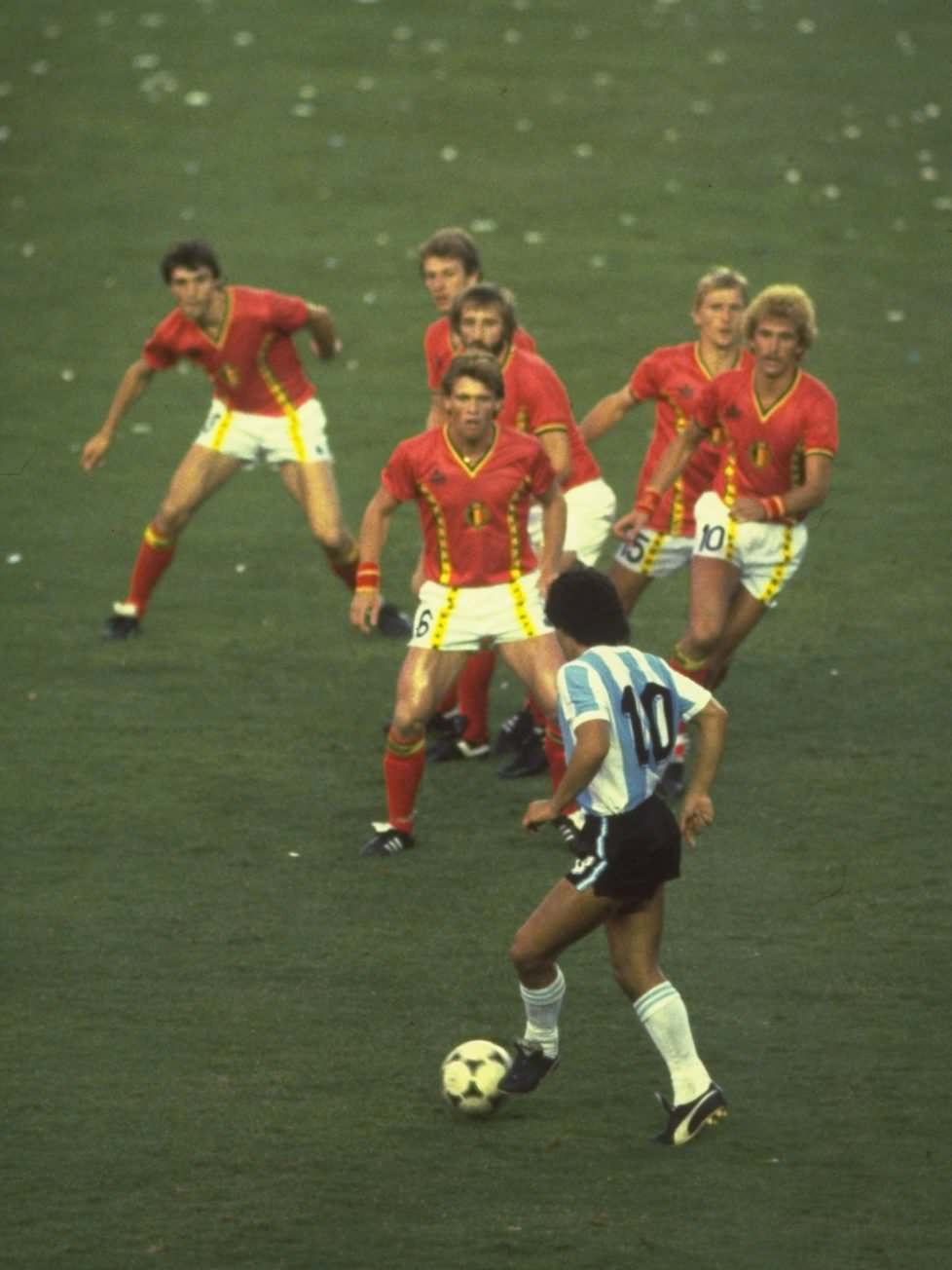 diego maradona vs belgium