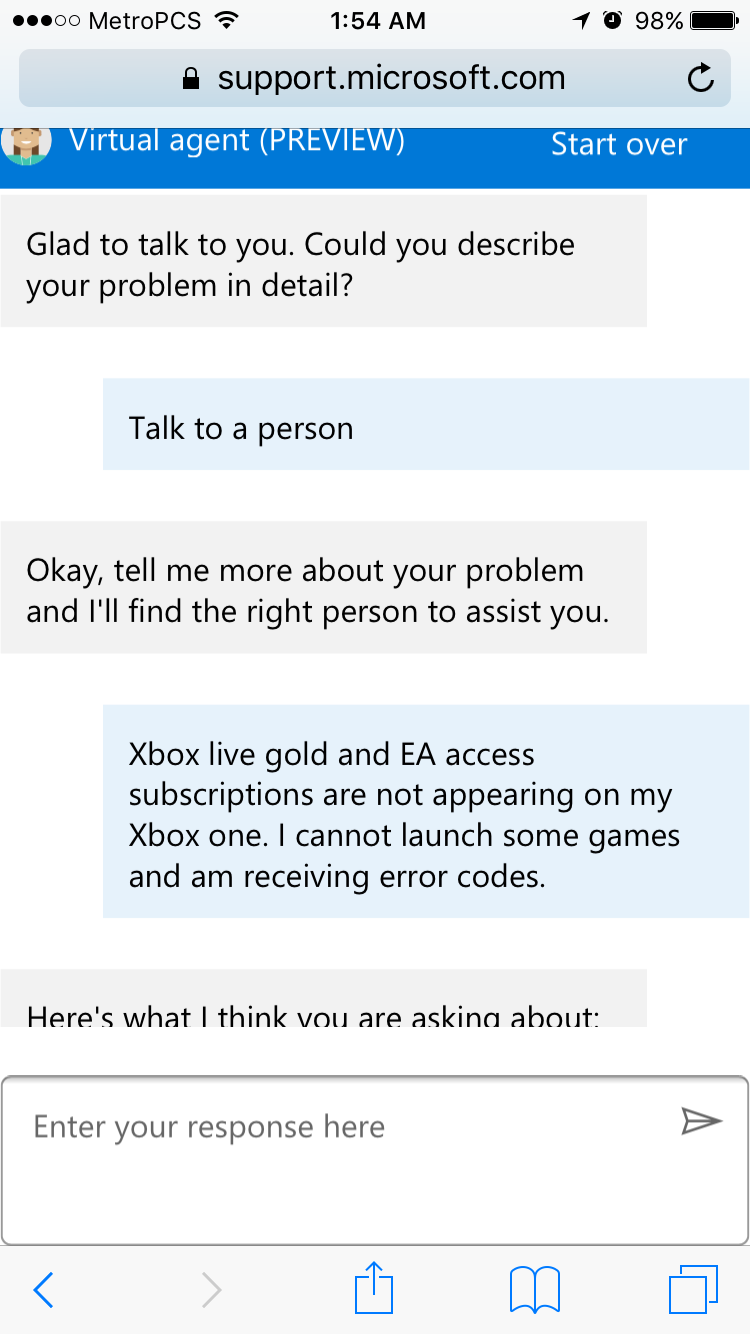 Microsoft Virtual Agent Is Either The Worst Or Most Realistic Tech Support