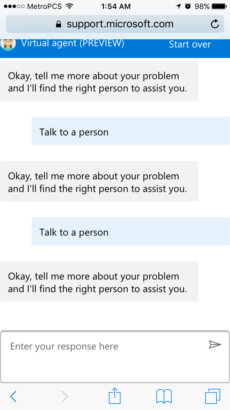 Microsoft Virtual Agent Is Either The Worst Or Most Realistic Tech Support