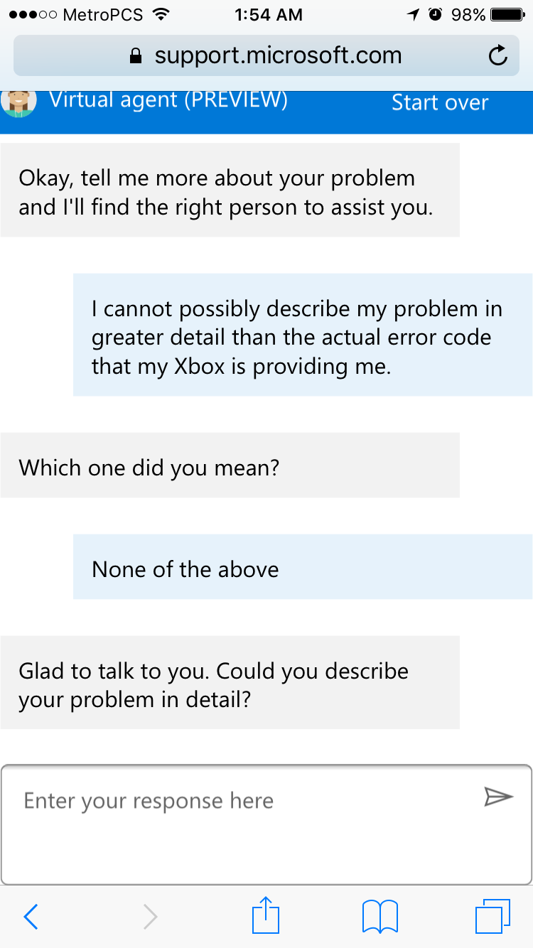 Microsoft Virtual Agent Is Either The Worst Or Most Realistic Tech Support