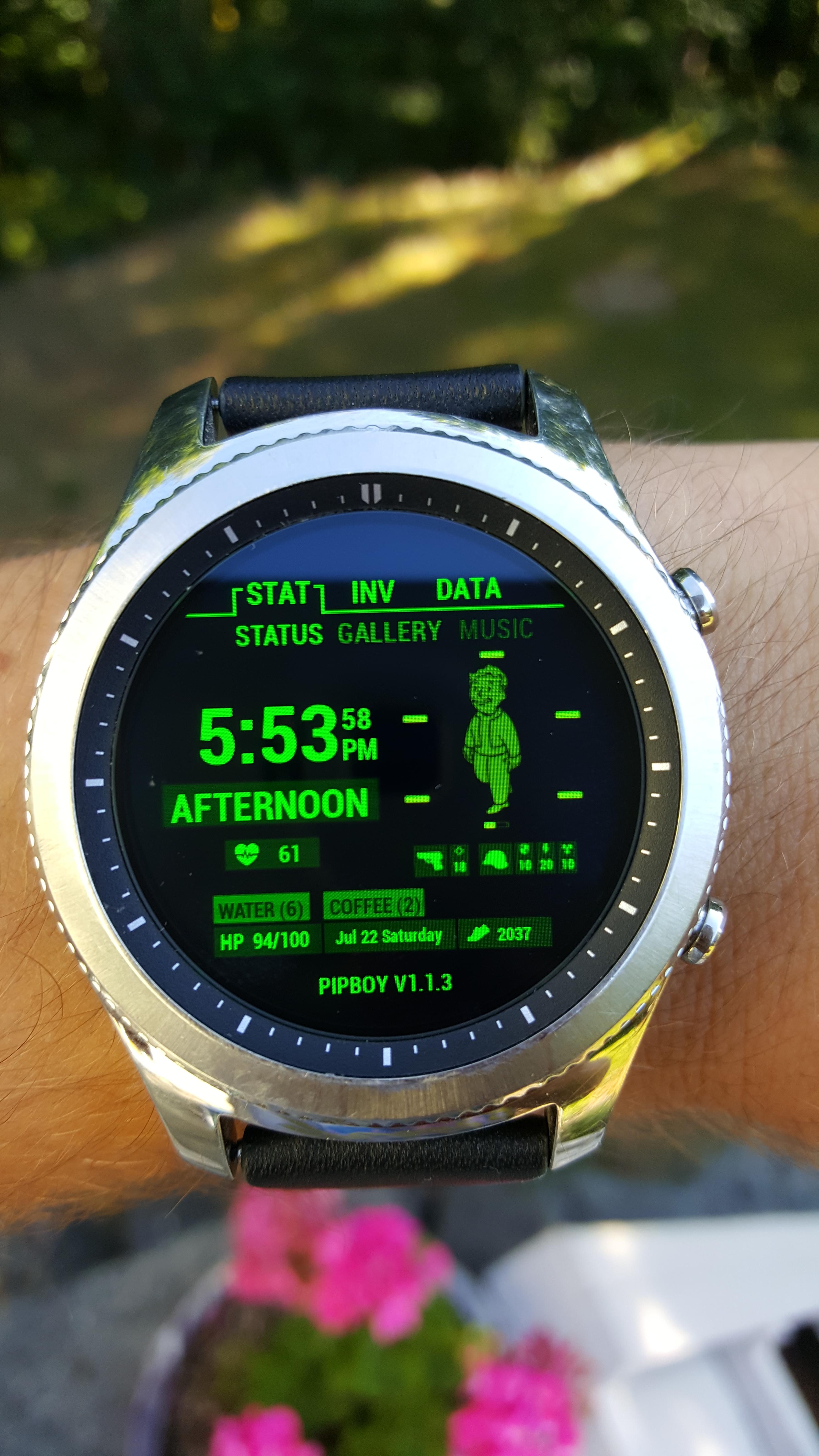 gaming fallout smart watch - Estat Inv Data Status Gallery Mush Afternoon 61 A Hh Du l da tay Thi Pipboy VL13