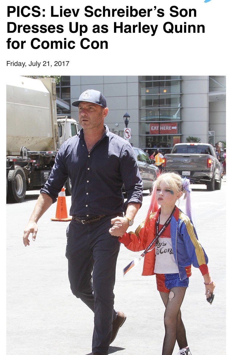 Fans Get Riled Up About Liev Schreiber's Son Dressing Up As Harley Quinn