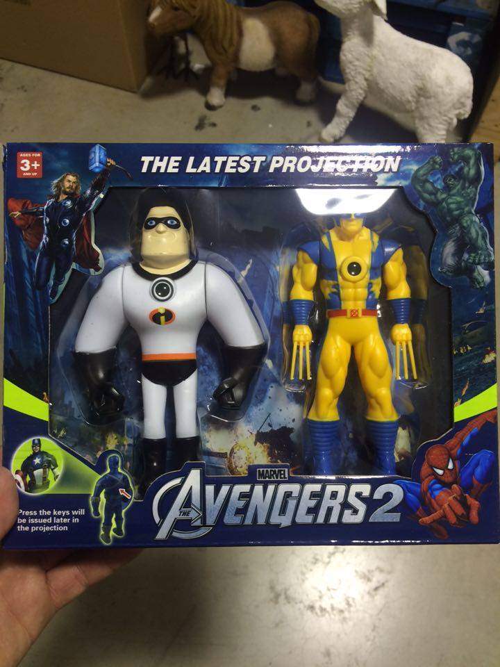bootleg items - For 3 The Latest Projfofon Marvel AVENGERS2 Press the keys will be issued later in the projection