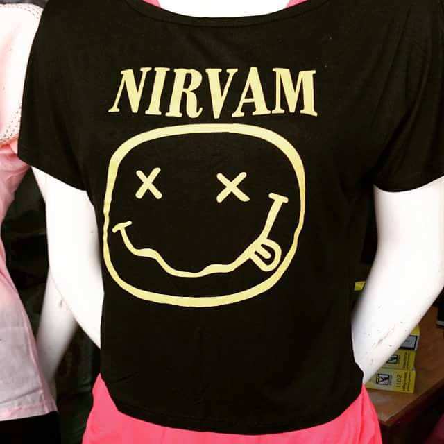 nirvana ts shirt - Nirvam X X