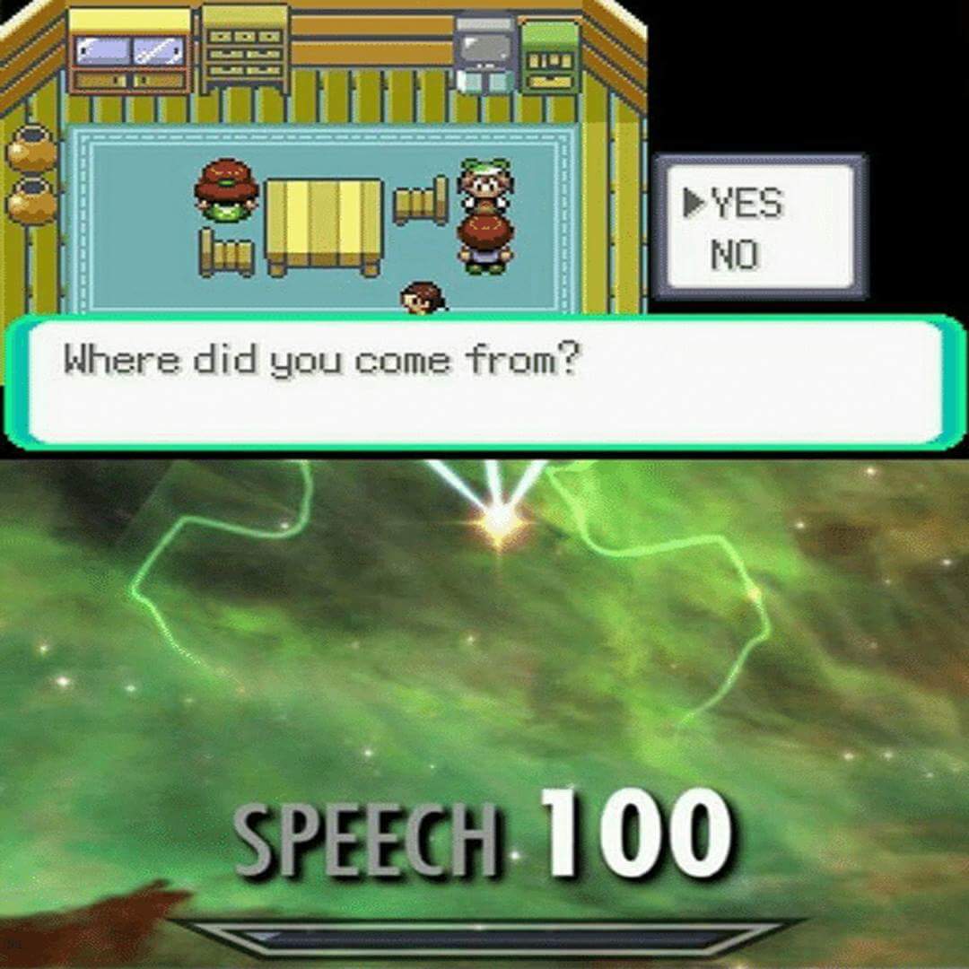 Bad speech in video game