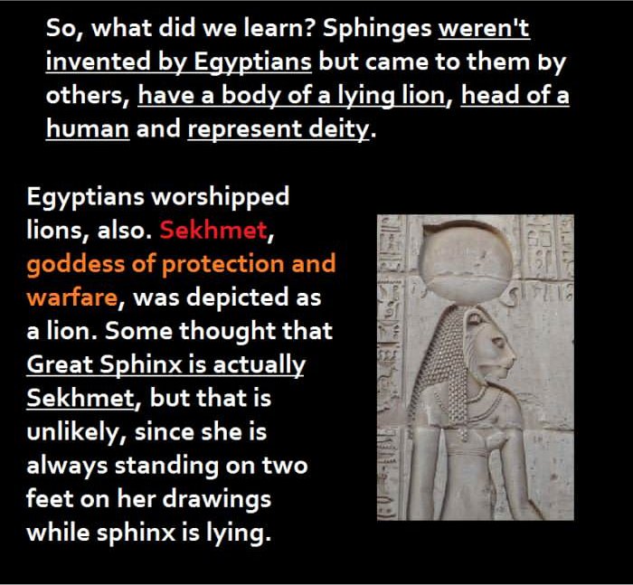 Interesting Theory That The Sphinx Isn't A Sphinx