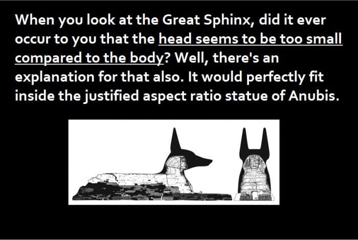 Interesting Theory That The Sphinx Isn't A Sphinx