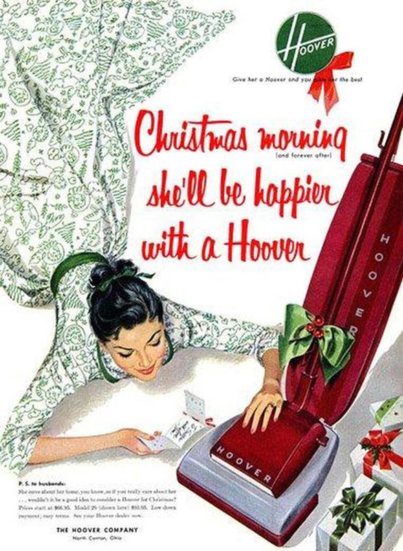 she ll be happier with a hoover - Oover Ge Mer Morrer end you the best lond forever after Christmas morning she'll be happier with a Hoover 00> Hoover S onde bewerbe n t les ww! Sa Los P M 856 The Hoover Company Nora C Cm