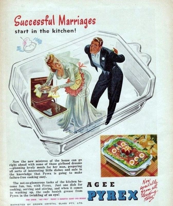 successful marriages start in the kitchen - Successful Marriages start in the kitchen! Now the new mistress of the house can go right ahead with some of those girlhood dreams planning lovely meals for her man, preparing all sorts of interesting little dis