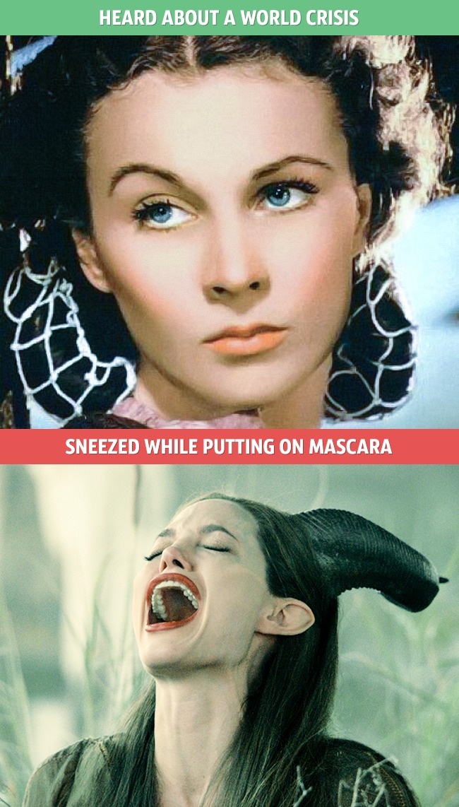 gone with the wind - Heard About A World Crisis Sneezed While Putting On Mascara