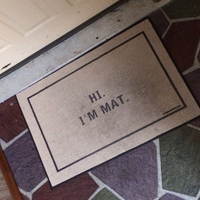 13 Creative Doormats That Say More Than Welcome