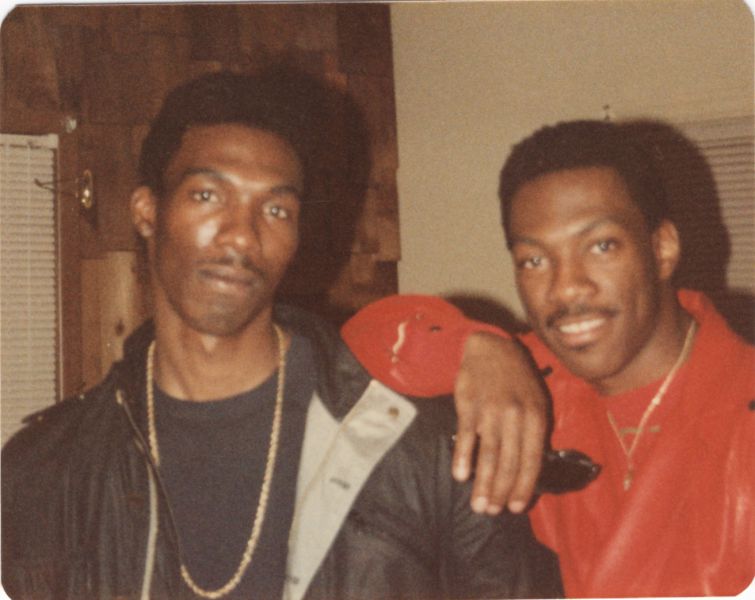 Charlie and Eddie Murphy hanging out sometime in the mid 1980s. Sadly, Charlie Murphy died in April this year. His younger brother Eddie has been hit hard by the loss, and hasn't worked on a project this year and has no immediate scheduled projects upcoming. Charlie had 2 children with his longtime wife Tisha Murphy, who also sadly died in 2009.