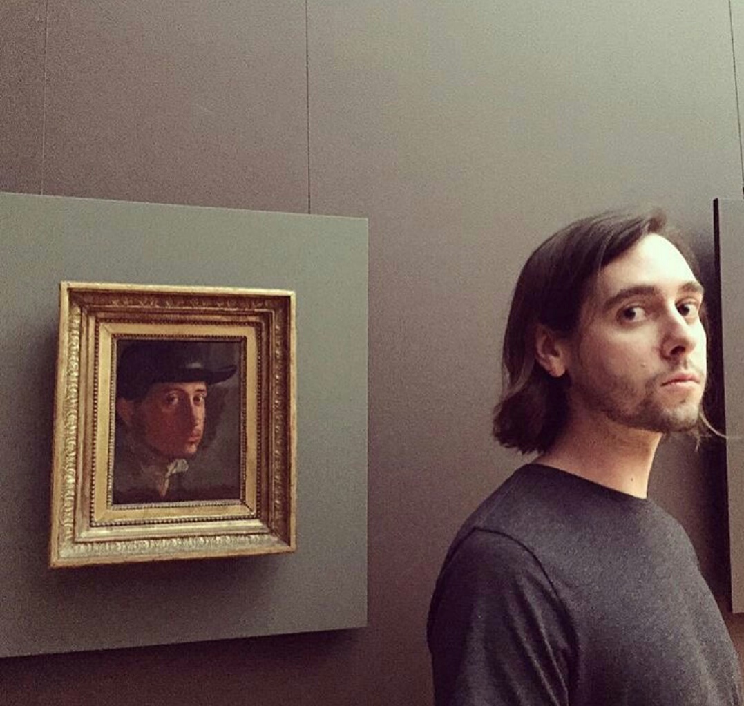 If you found your double on a painting, share with us. Maybe it really was you, or maybe you just got framed...