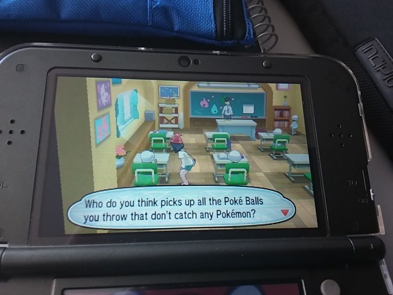 nintendo 3ds - Incipio Who do you think picks up all the Pok Balls you throw that don't catch any Pokmon?