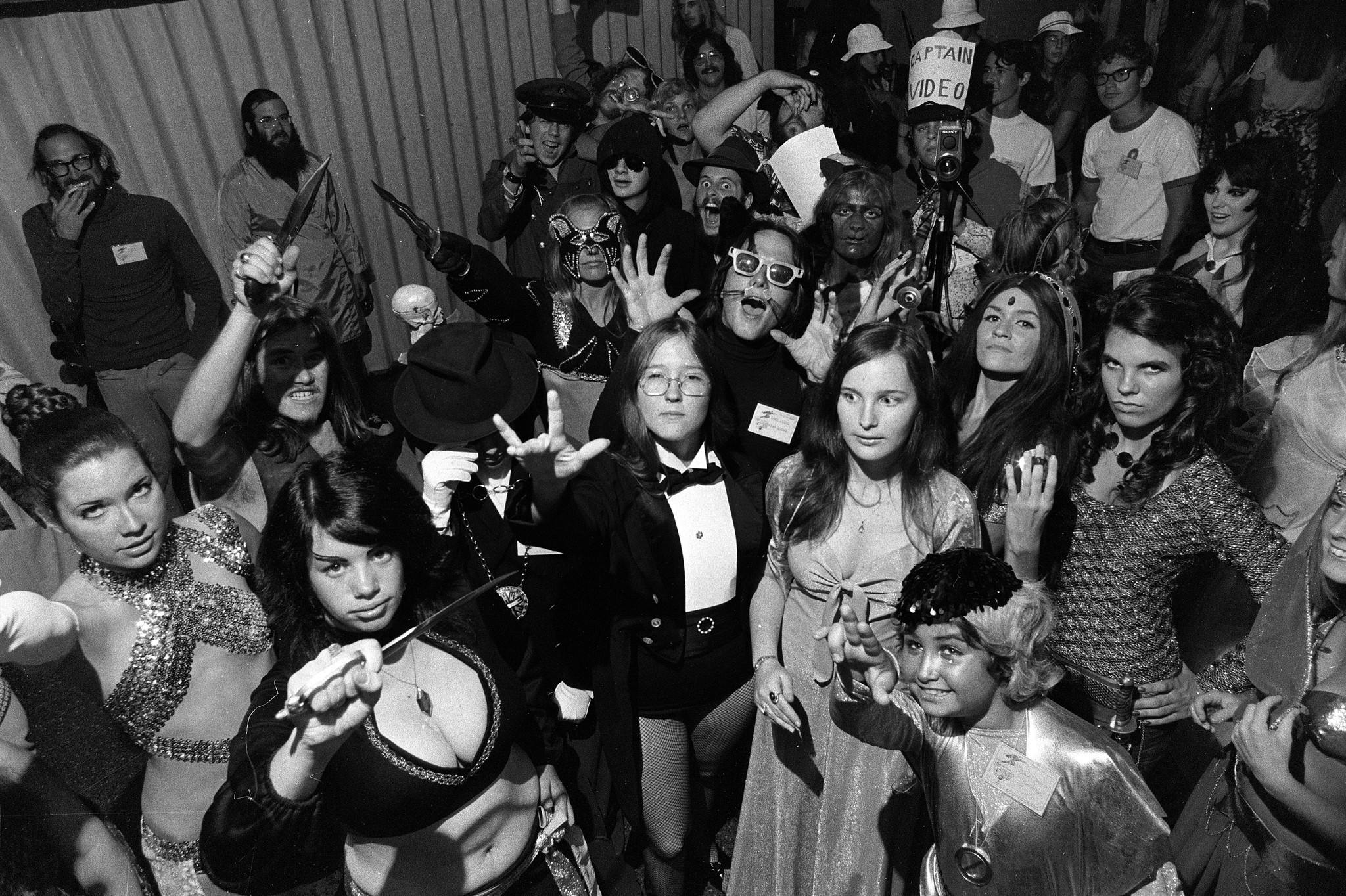 The first official masquerade costume content at the annual San Diego Comic Con in San Diego, California, US in 1974. The convention had already been around for a bit, but no one would wear costumes. Then after this contest, costumes became the norm and in my opinion is one of the coolest part of any convention.