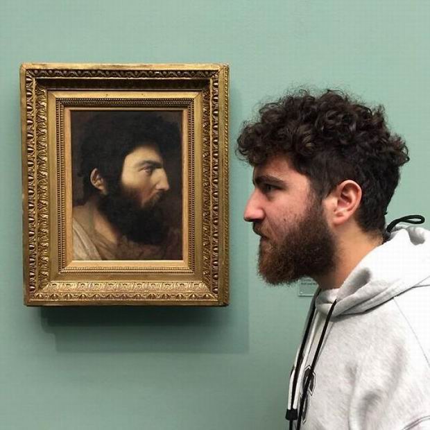 People Finding Their Doubles On Paintings Is A Growing Trend