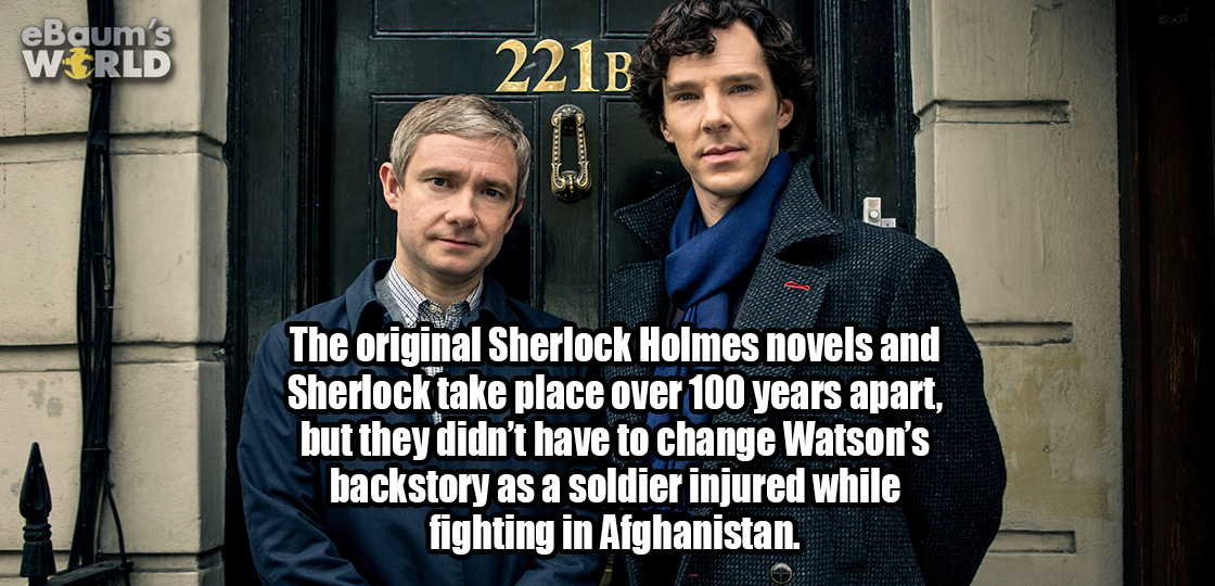 Fun fact about Sherlock Holmes