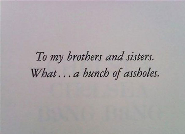 20 Book Authors Who Went Wild With The Dedications