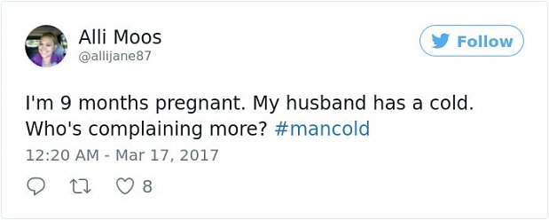 Women Make Fun Of The "Man Cold"