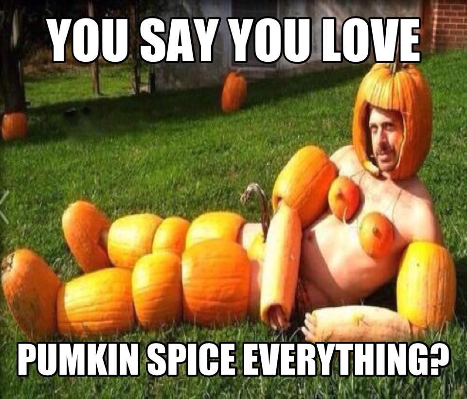 halloween memes 2017 - You Say You Love Pumkin Spice Everything?
