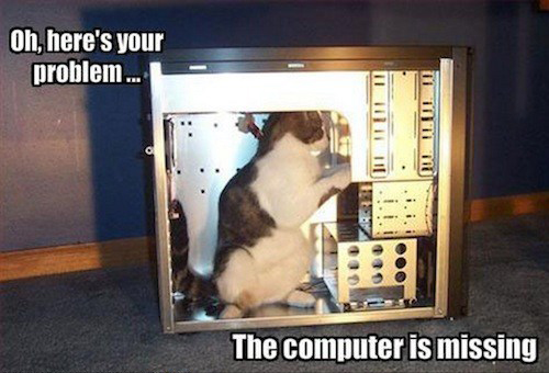 trust me i m engineer - Oh, here's your problem... The computer is missing