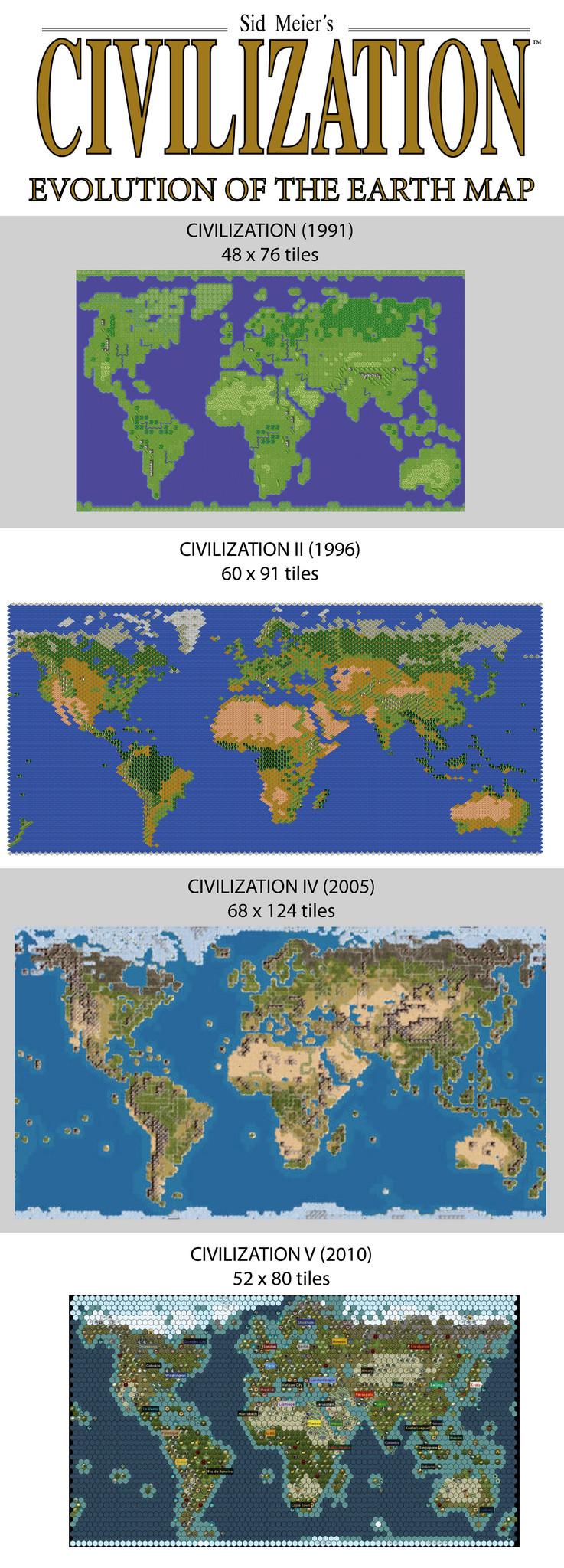 earth map - Evolution Of The Earth Map Civitationis