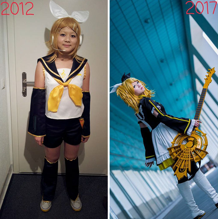 21 Cosplayers Show How They've Improved Through Years Of Cosplaying