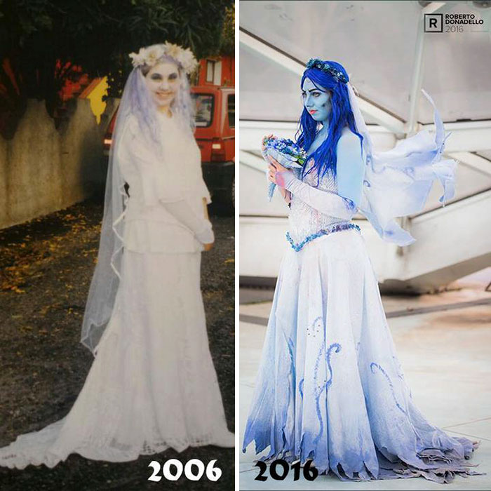 21 Cosplayers Show How They've Improved Through Years Of Cosplaying