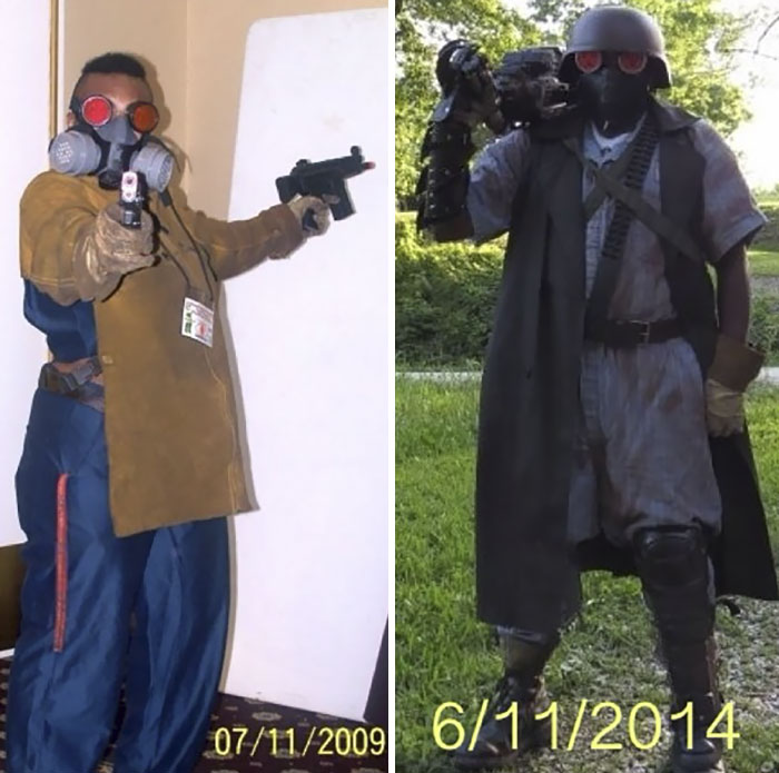 21 Cosplayers Show How They've Improved Through Years Of Cosplaying