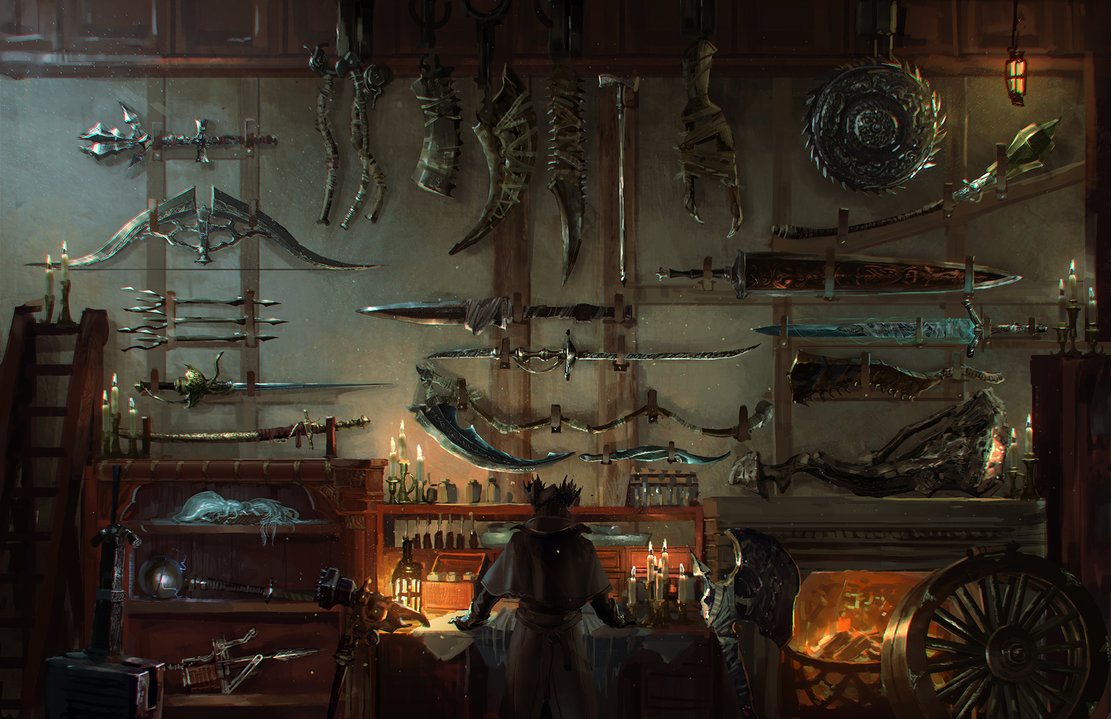 bloodborne hunters workshop